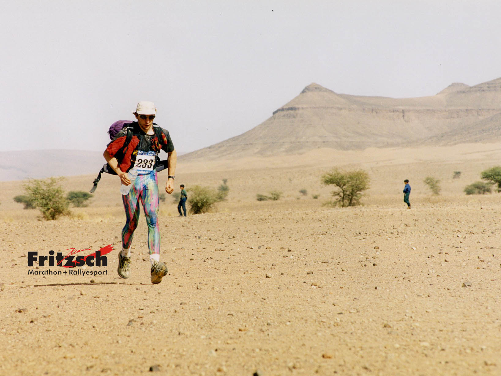 Ultra Marathon through the Desert